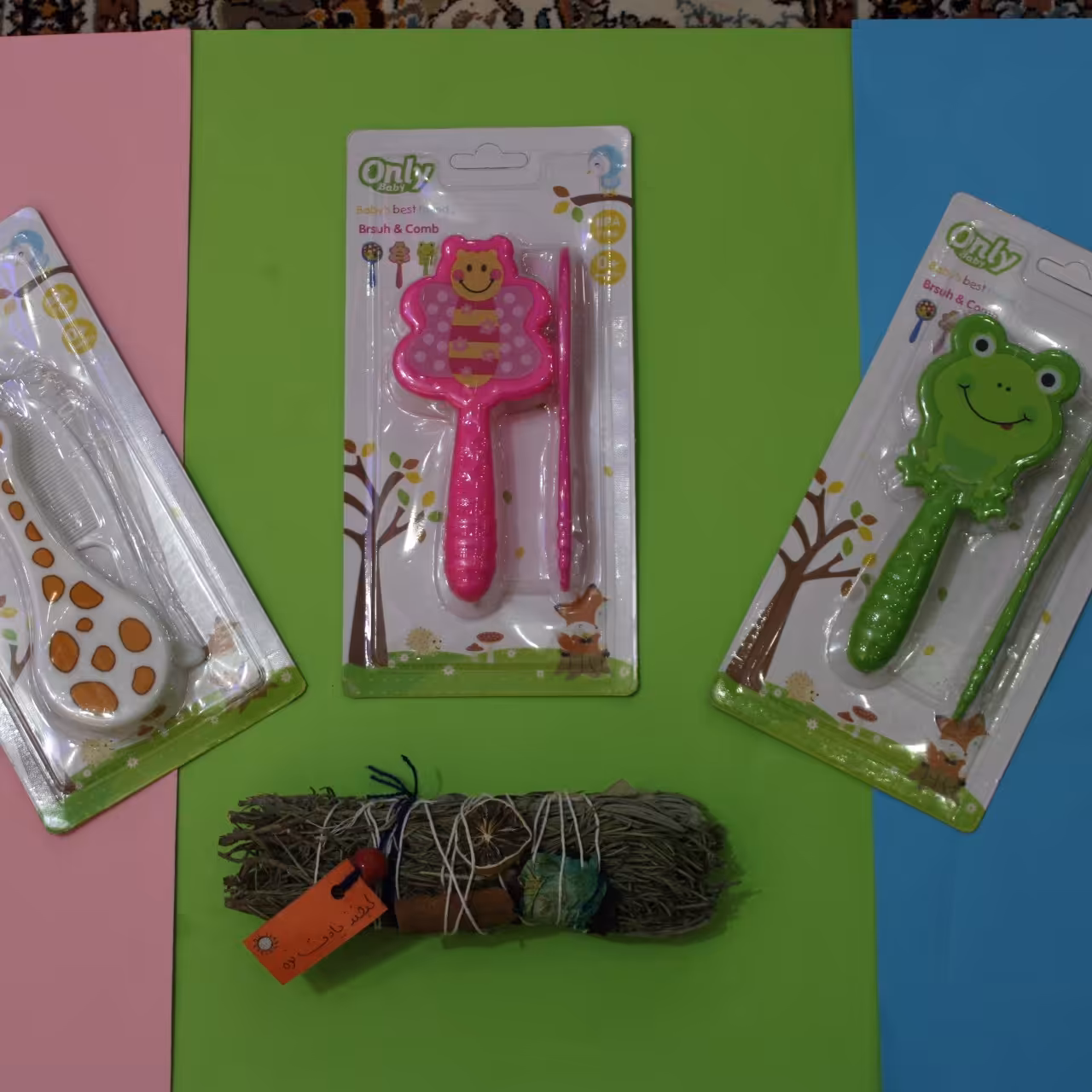 برس و شونه عروسکی  نوزاد 