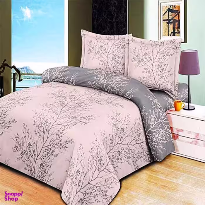 سرویس خواب مدل گل کد 005 یک نفره 3 تکه
