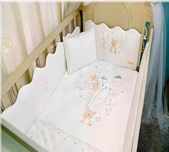 رو تختی 7 تیکه isiz مدل تدی teddy