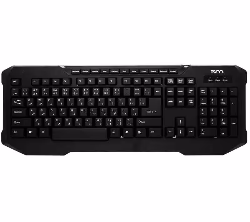 کیبورد تسکو مدل TK 8026 با حروف فارسی