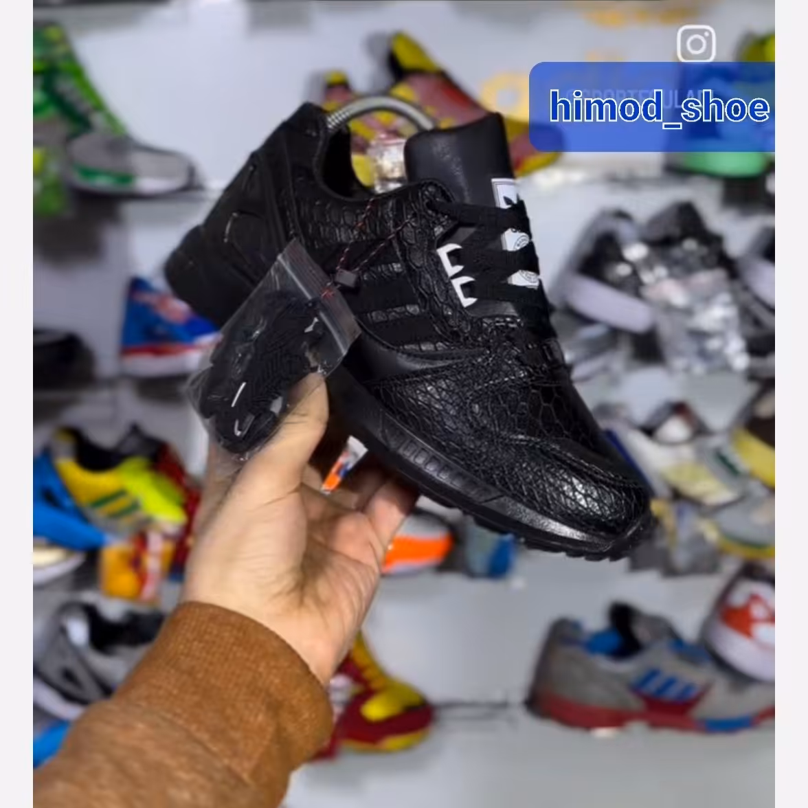 کتونی زدایکس پوست ماری زیره پنج تیکه