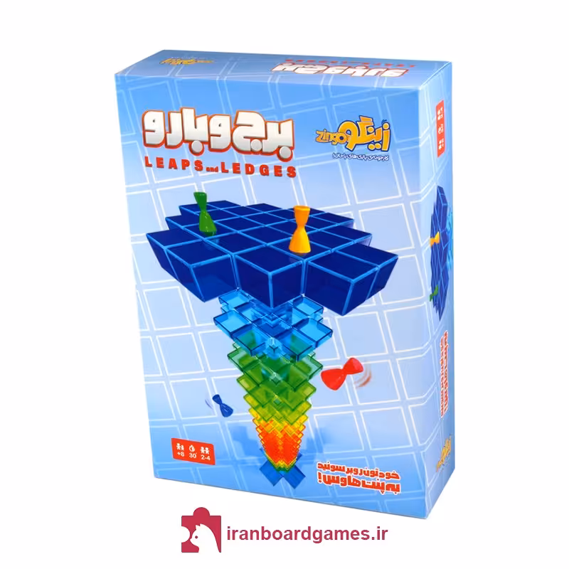 بازی فکری برج و بارو مناسب 2 تا 4 نفر