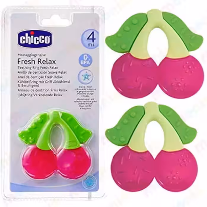 دندانگیر چیکو Chicco اورجینال مدل گیلاس