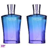 ادو پرفیوم مردانه ژک ساف مدل Victor حجم 100 میلی لیتر بسته 2 عددی