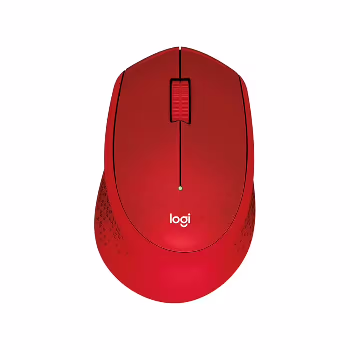 موس بی‌سیم لاجیتک Logitech M330 Silent Plus Red