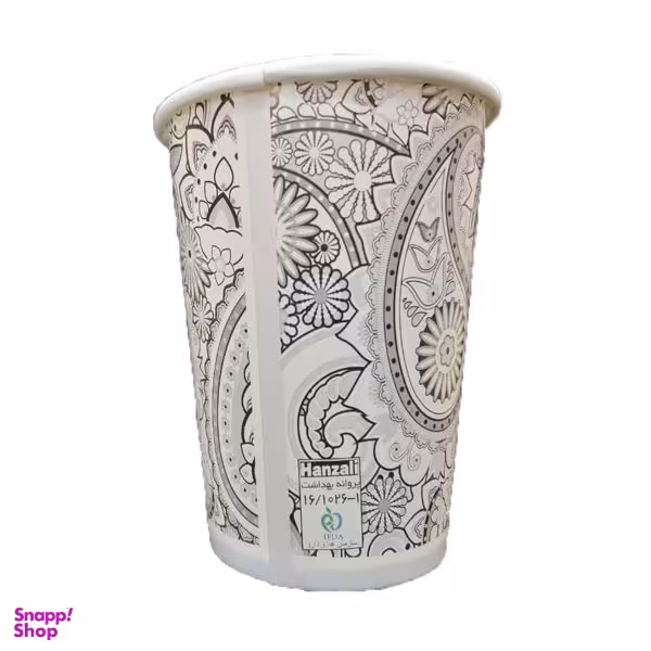 لیوان یکبار مصرف مدل گلاسه سیب سلامت بسته 50 عددی