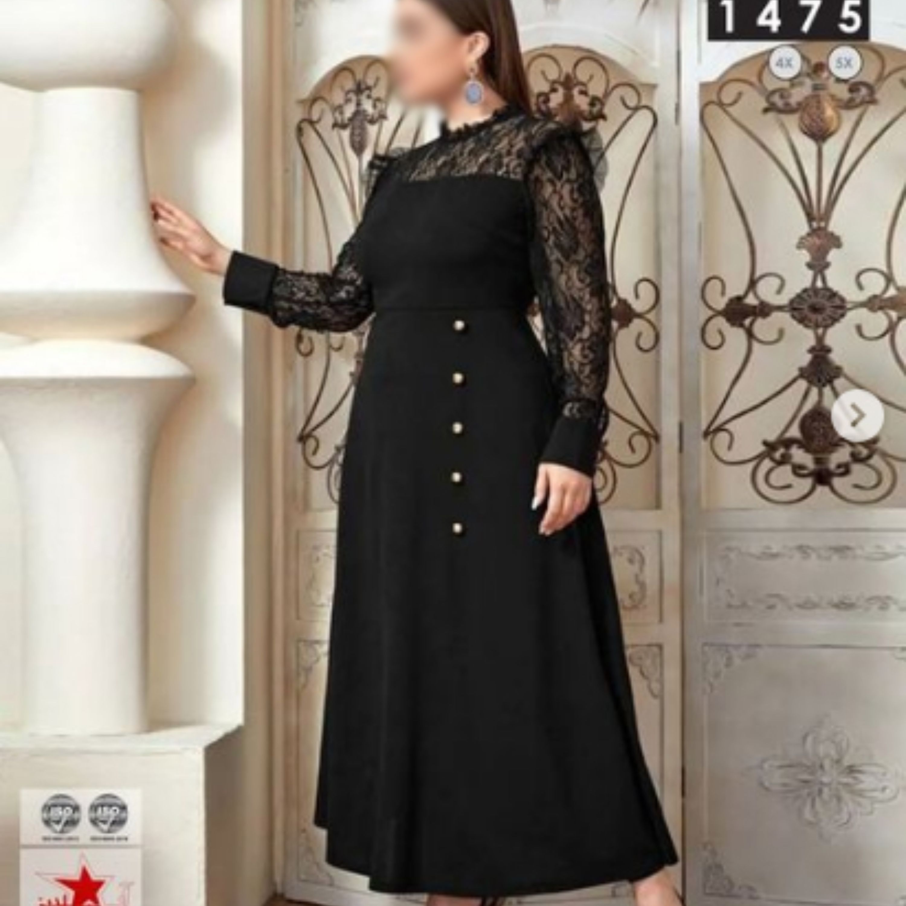 لباس مجلسی سایز بزرگ زنانه سایز 50 -56
