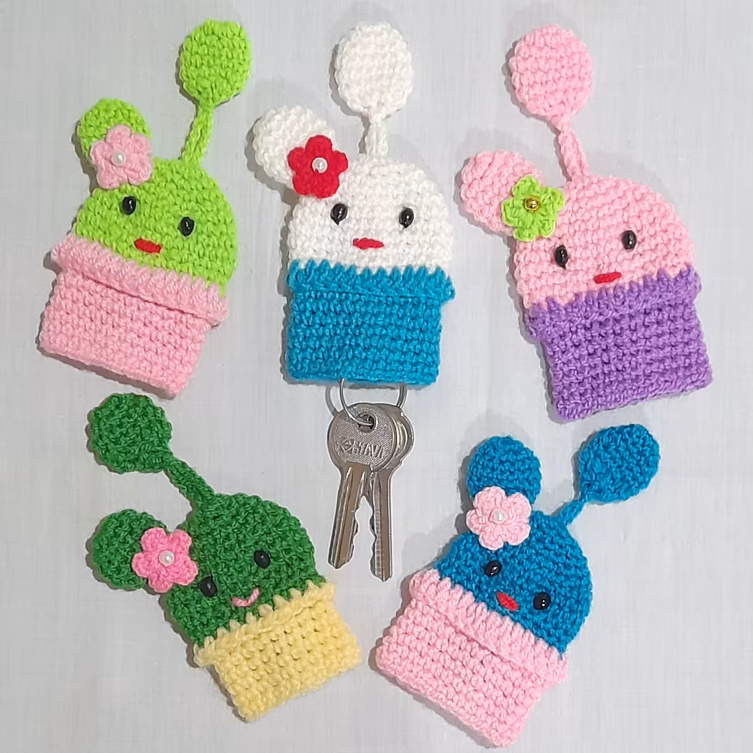 جاکلیدی کاکتوس (کاورکلید) دستبافت