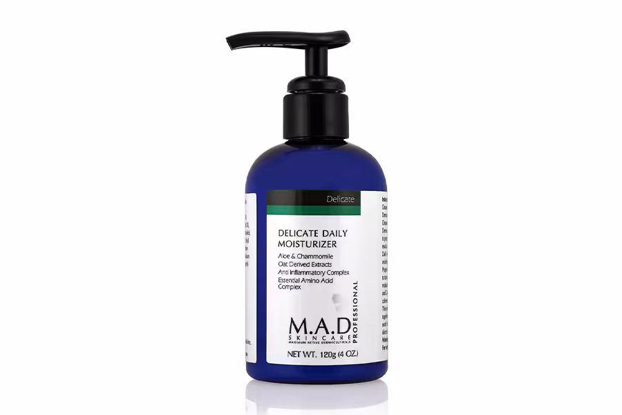 کرم مرطوب کننده پوست حساس ام ای دی – M.A.D