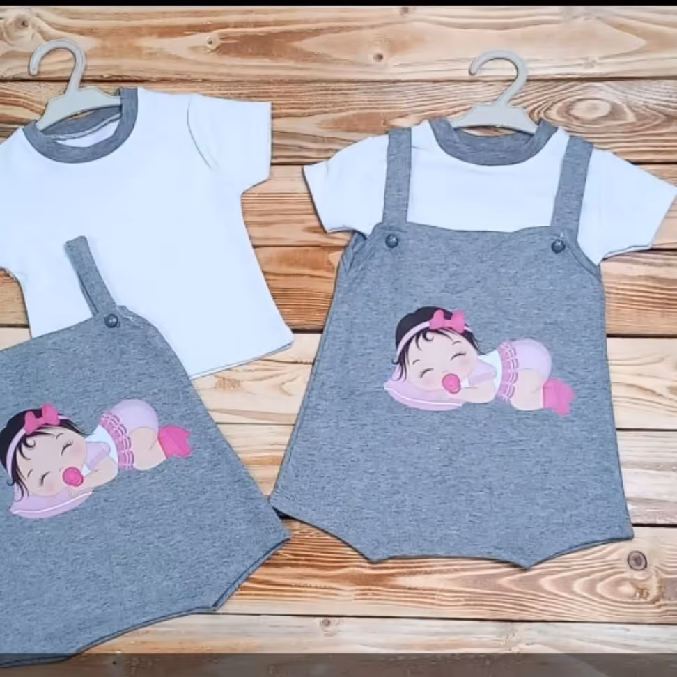 دوتینه نوزادی سایز 30 و 35 جنس پنبه و ملانژ 