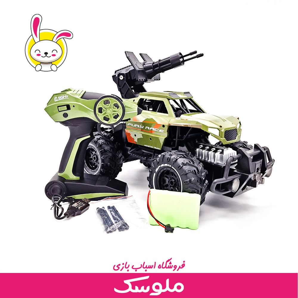 اسباب بازی ماشین کنترلی نظامی آفرود