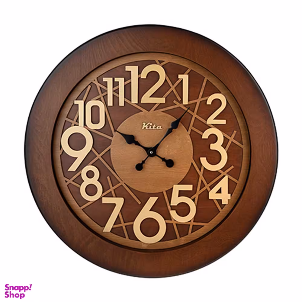 ساعت دیواری هم آدیس مدل کیتا رویال کد CKS 602 C60