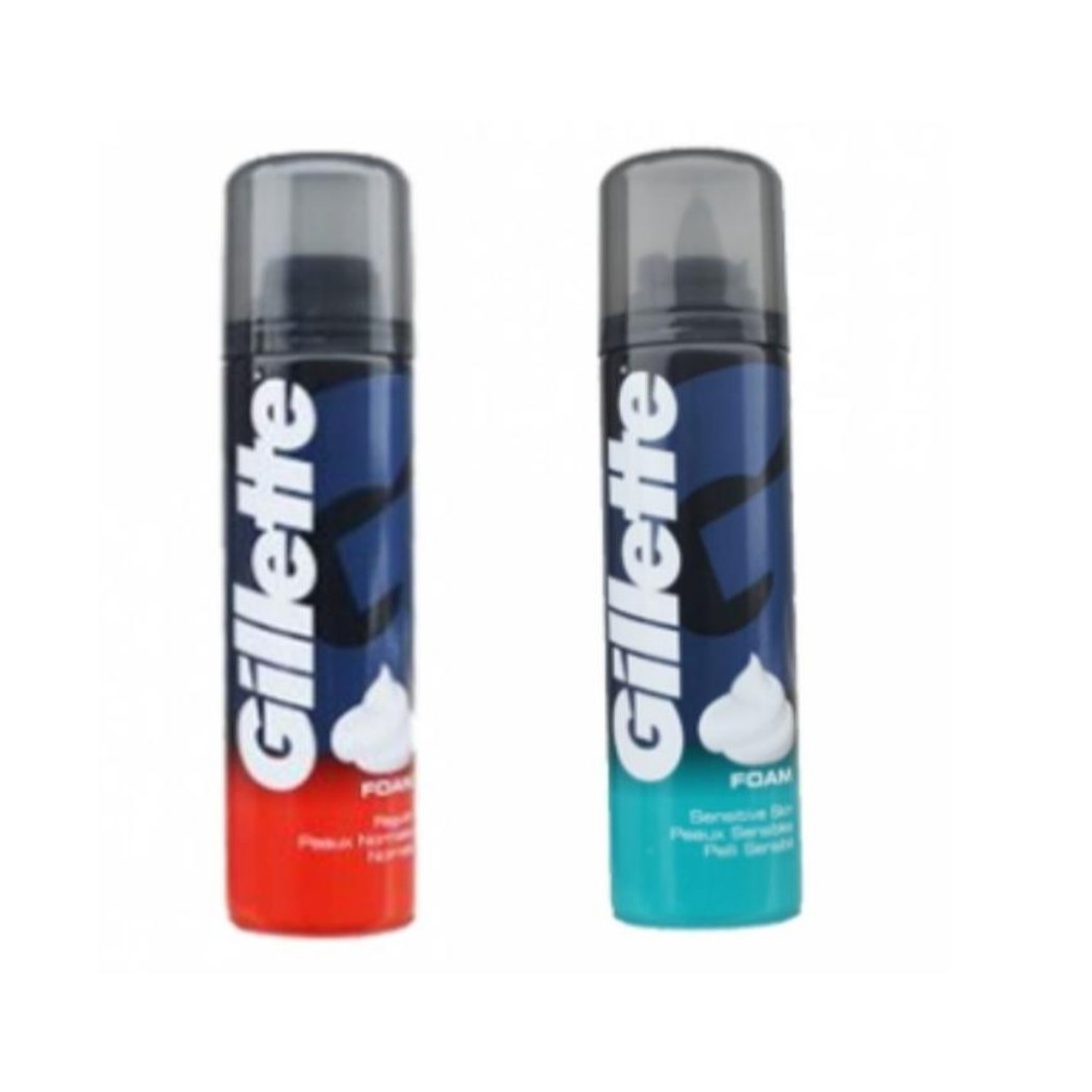 فوم اصلاح ژیلت (Gillette) سری Sensitive