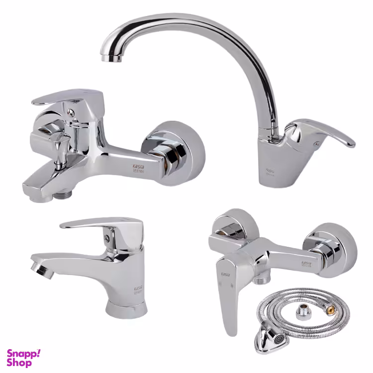 ست شیرآلات کسری (Kasra) مدل سانا مجموعه 5 عددی