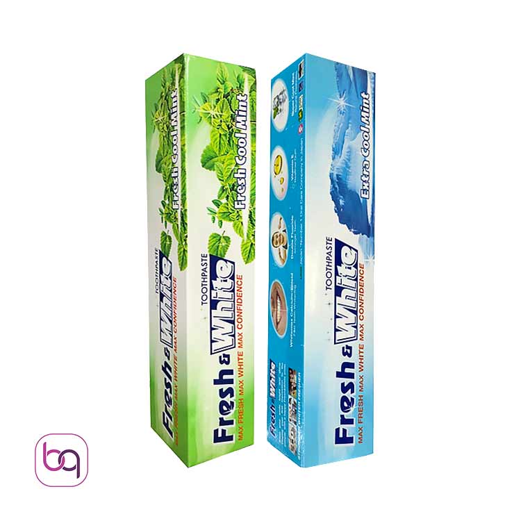 خمیردندان فرش اند وایت Fresh White حجم 160 گرم - بانه گالری