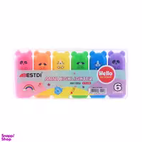 ماژیک علامت گذار مدل Hello کد 06 بسته 6 عددی