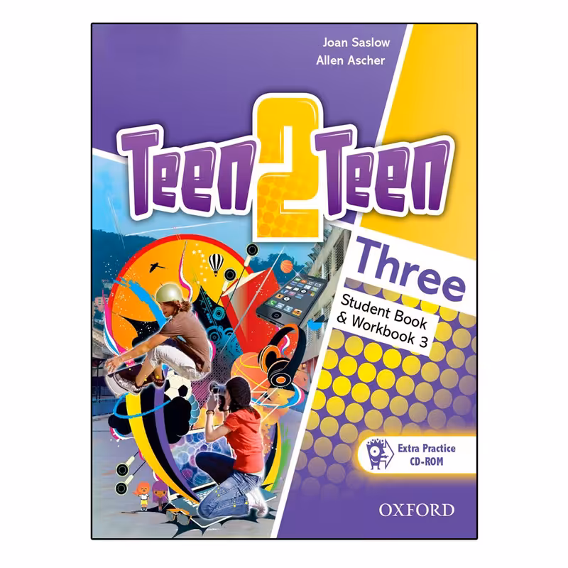 کتاب Teen2Teen Three اثر Joan Saslow and Allen Ascher انتشارات Oxford