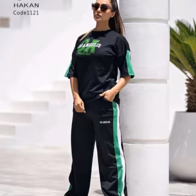 ست تیشرت شلوار مدل ندا