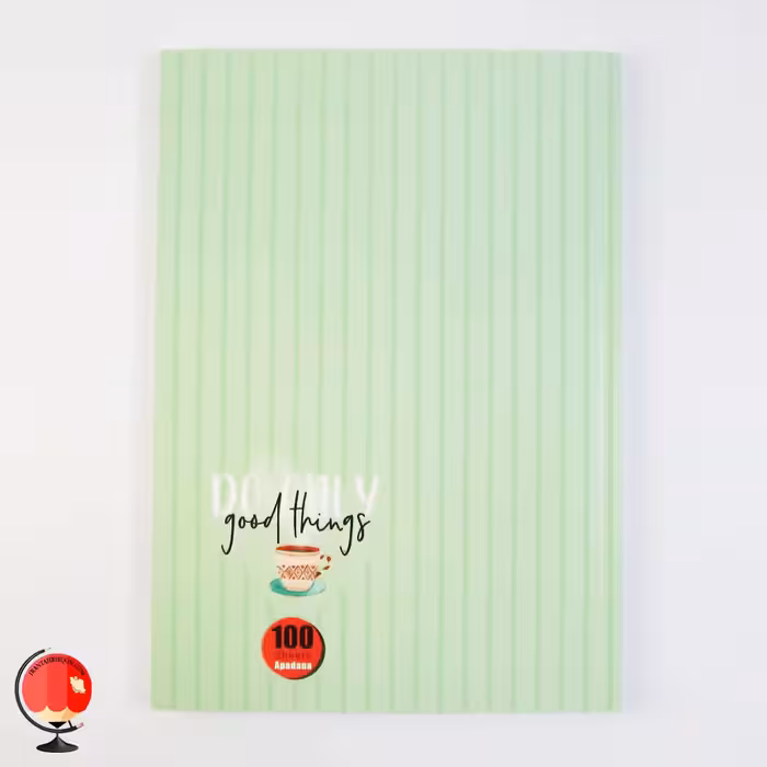 دفتر مشق 100 برگ طرح چای آپادانا