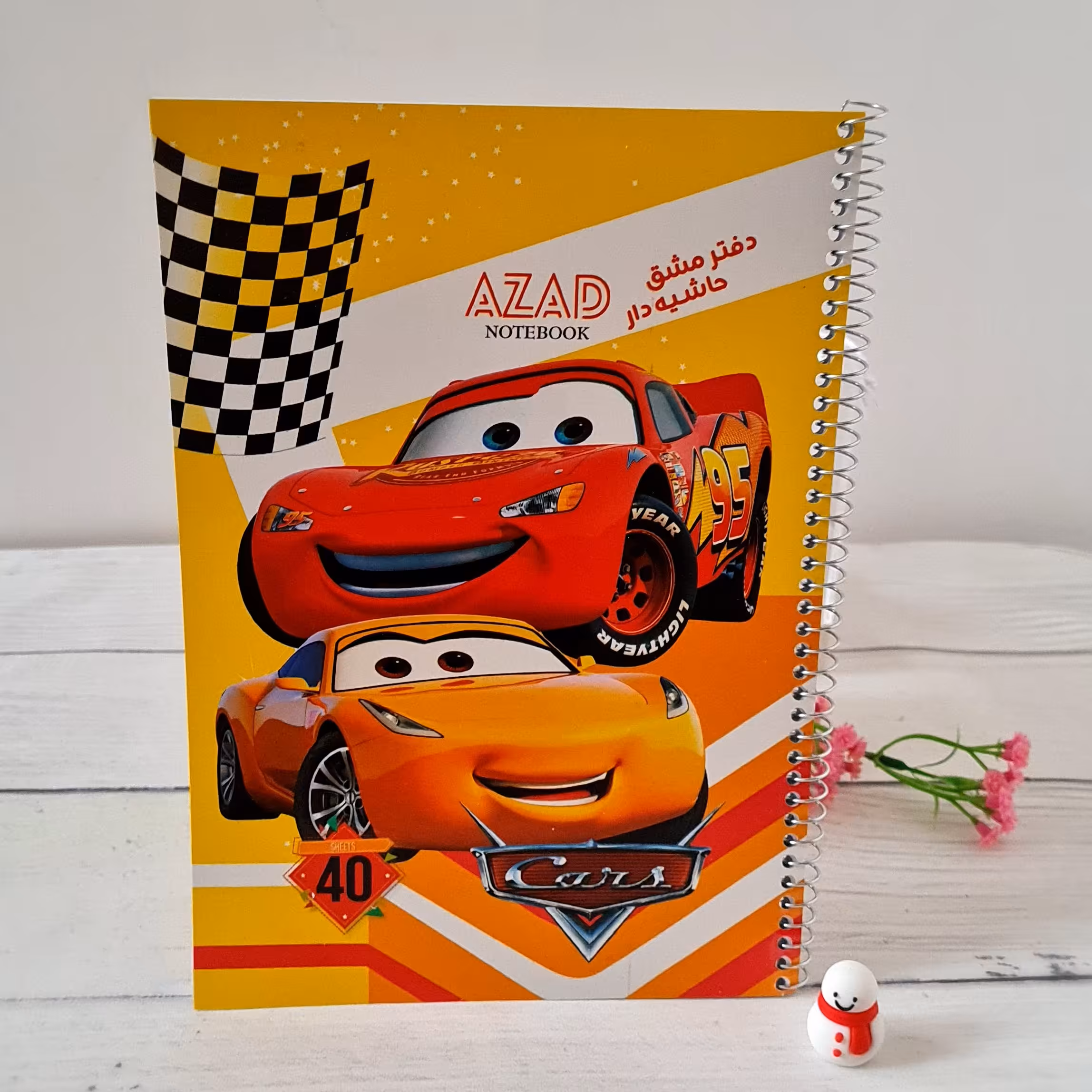 دفتر 40برگ سیمی برگه طرحدار  کودکانه