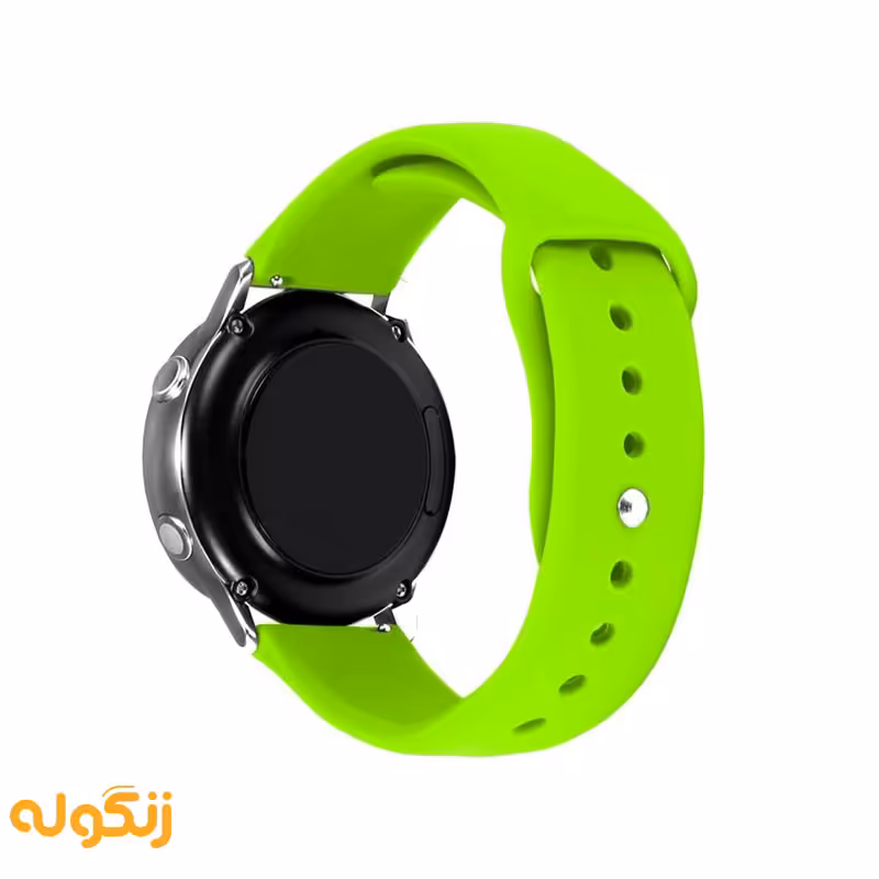بند سیلیکونی ساده ساعت هوشمند 22 میلی متری - زنگوله