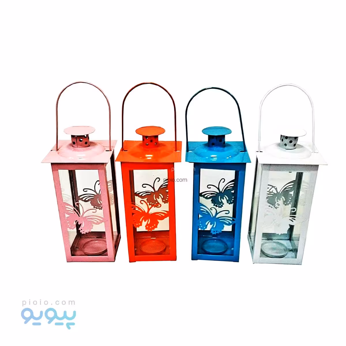 جاشمعی طرح فانوس پروانه ای