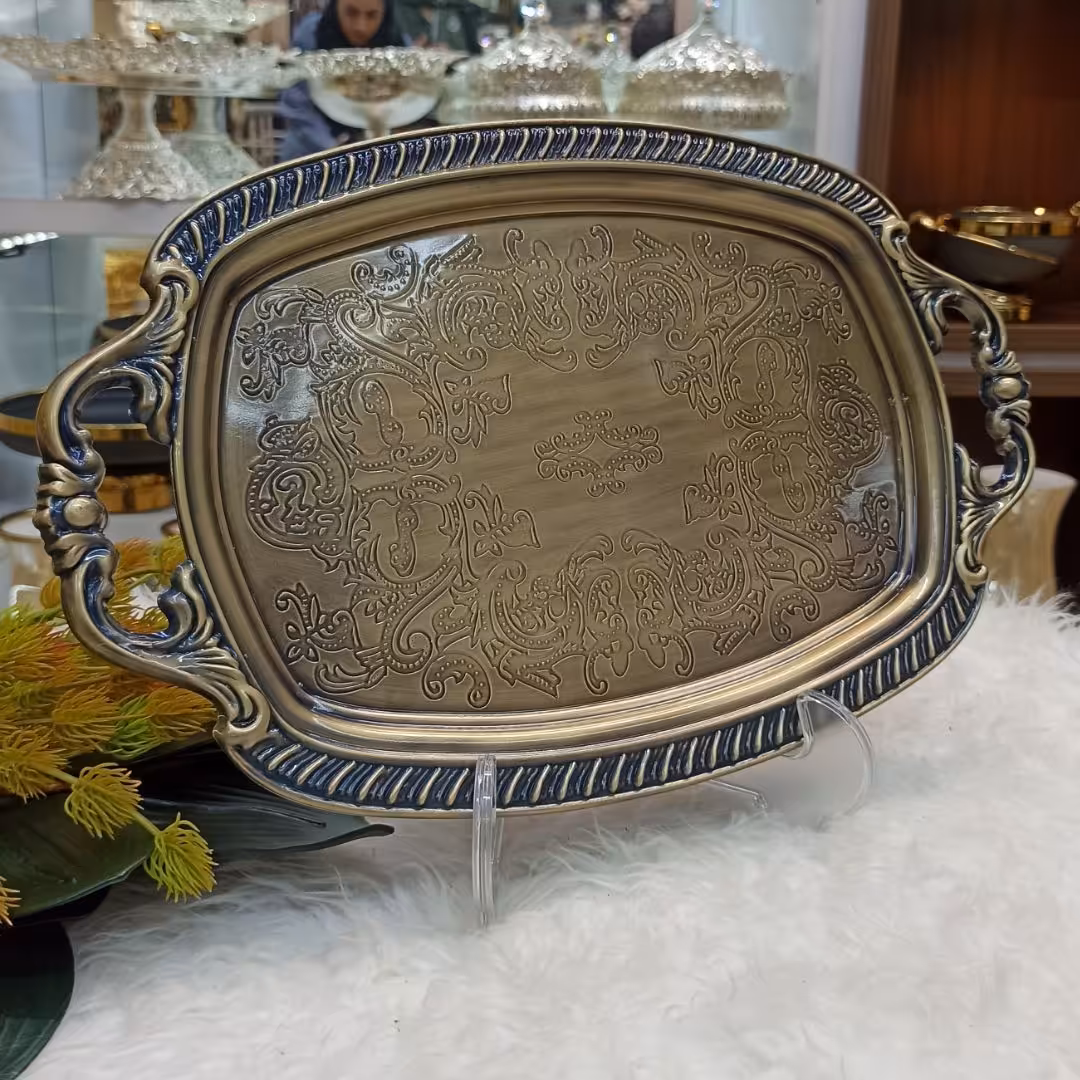 سینی پذیرایی پیوتر مناسب برای انواع مراسم ها کیفیت عالی