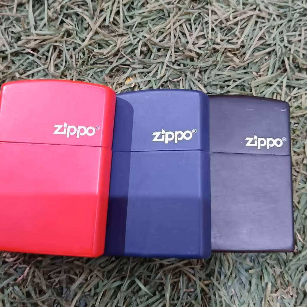 فندک  طرح زیپو  ساده مات