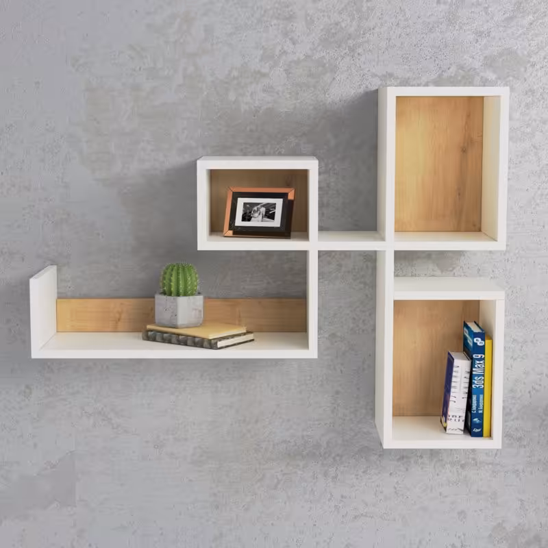 دکور و کتابخانهmdf  کد 155