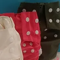 پوشک پارچه ای شب  ایکس لارج دارای دو لایه پارچه ضد آب