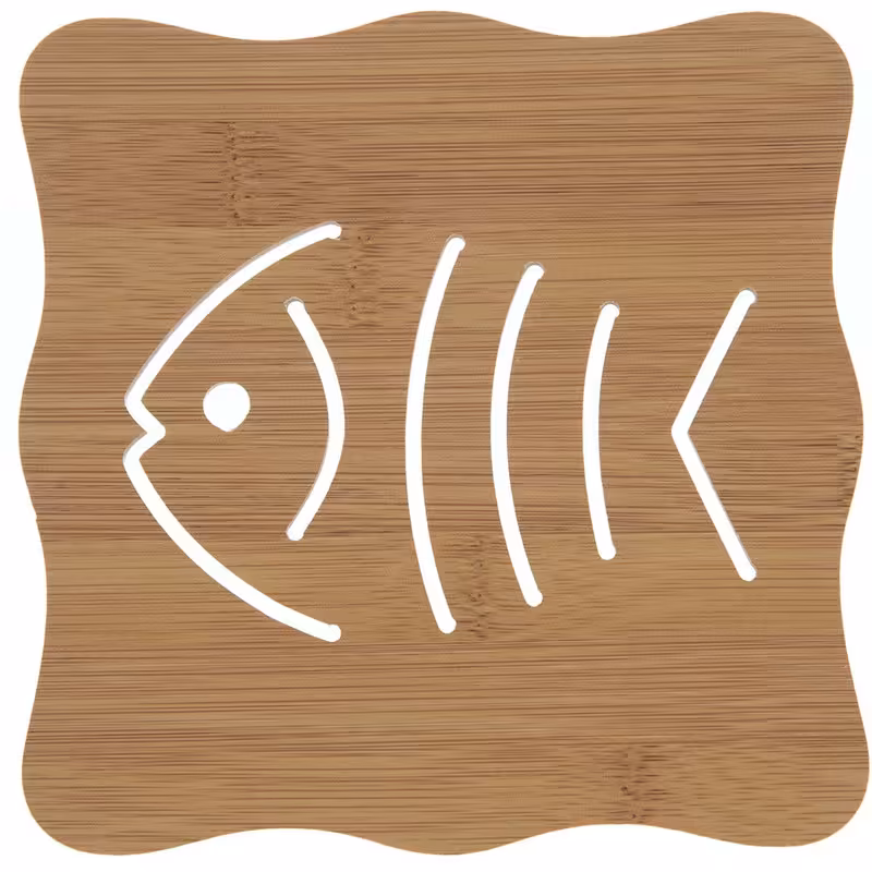 زیر قابلمه ای مدل ماهی کد T560