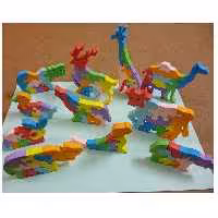 پازل فکری و ساختنی حیوانات مادر و کودک - 100 عددی