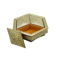 آجیل خوری خاتم کاری سه درب هوریکس