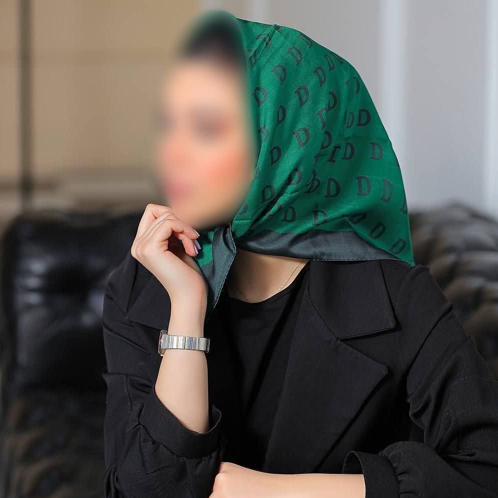 مینی اسکارف نخی،  کد s112 ، دوردوخت، قواره 70 در 70، اصلا سر نیس