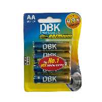 باتری قلمی دی بی کی بسته 4 عددی DBK Ultra PREMIUM AA LR6 Battery 4-pack