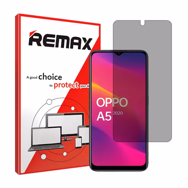 گلس اوپو A5 (2020) مدل هیدروژلی پرایوسی برند ریمکس کد S