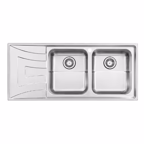 سینک استیل البرز مدل 736 توکار