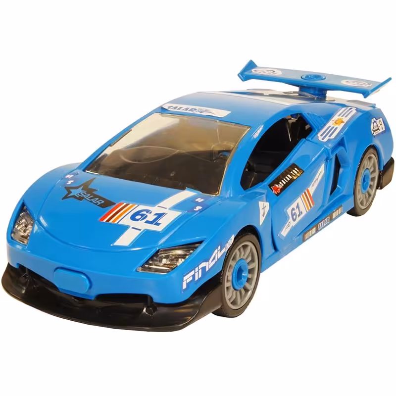 اسباب بازی کیت ماشین مسابقه لامبورگینی آبی سالار 