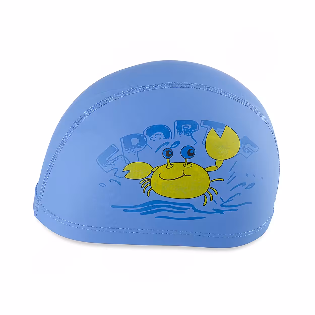 کلاه شنا بچه گانه PU – YONGBO HMK | بنفش/زرد