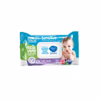 دستمال مرطوب درب دار دافی مدل SENSETIVE بسته 70عددی