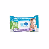 دستمال مرطوب درب دار دافی مدل SENSETIVE بسته 70عددی