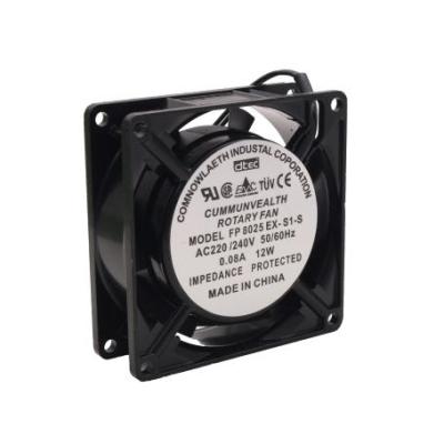 فن 220V فلزی 8x8cm ضخامت 25cm
