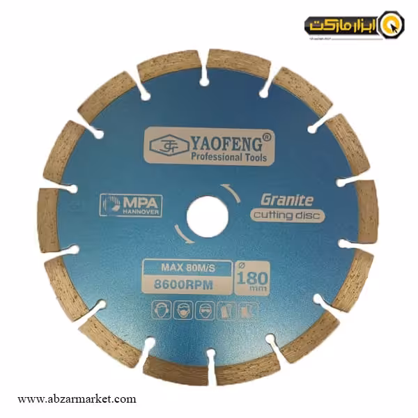 صفحه گرانیت بر یائوفنگ 180 میلی متر