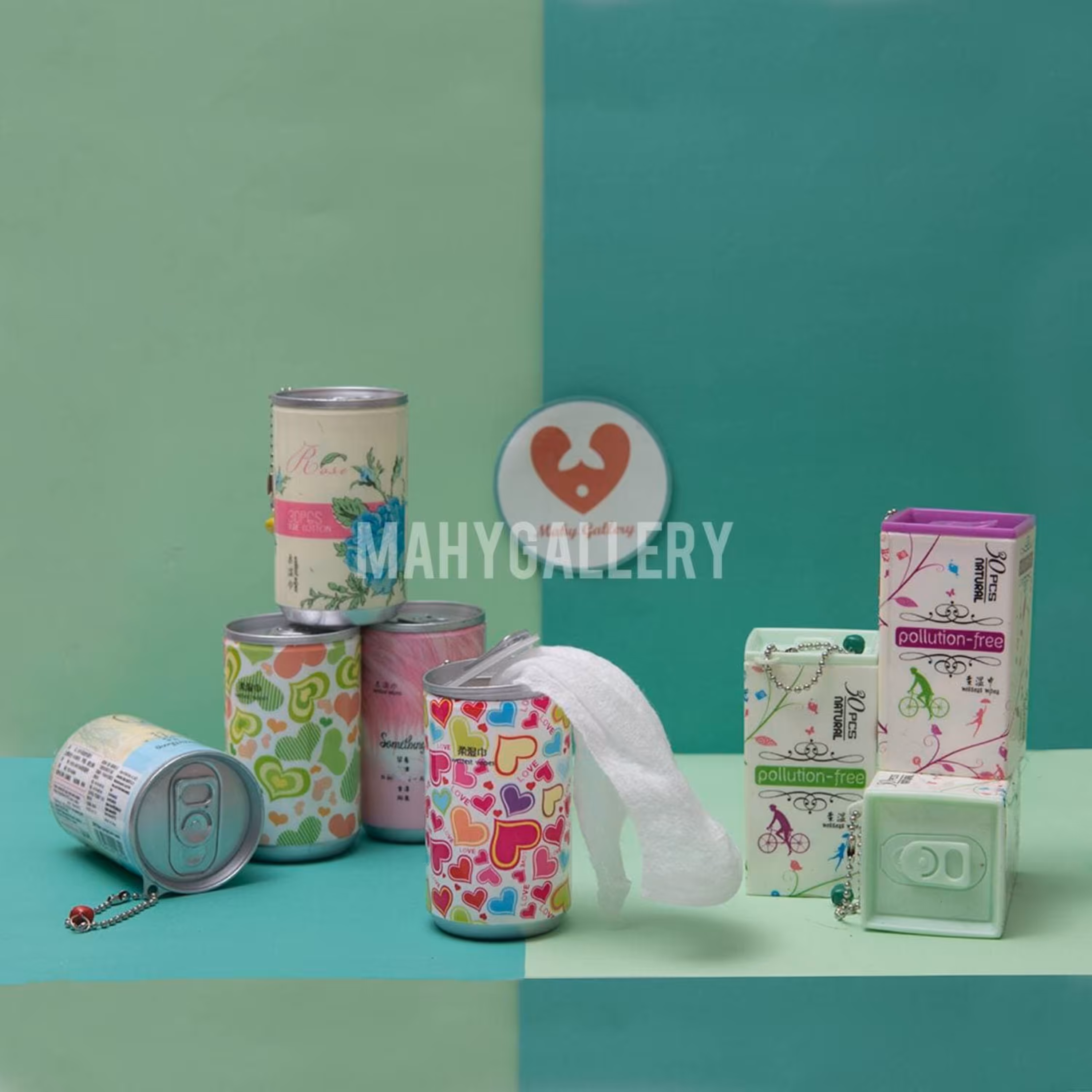 دستمال مرطوب مسافرتی 30 برگ قوطی