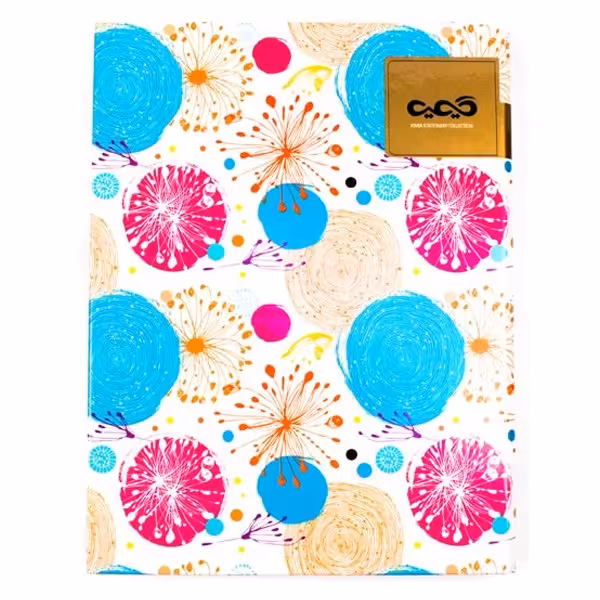 کلاسور فانتزی ۱۰۰ برگ ۲۶ حلقه بوم رنگ