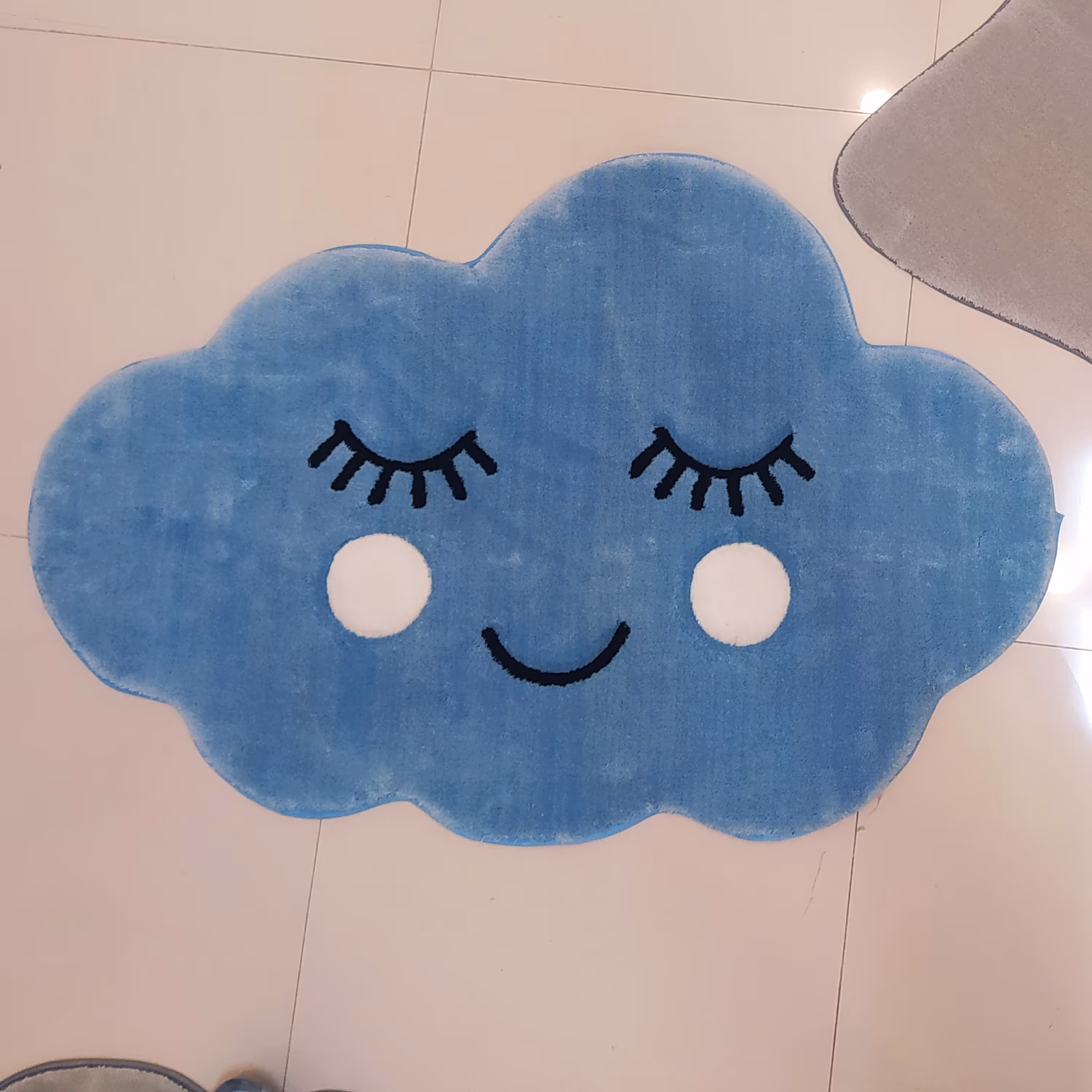 فرش کودک طرح ابر