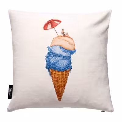 کوسن طرح بستنی