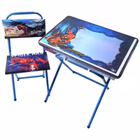 خرید میز و صندلی تحریر تاشو پسرانه طرح مرد عنکبوتی