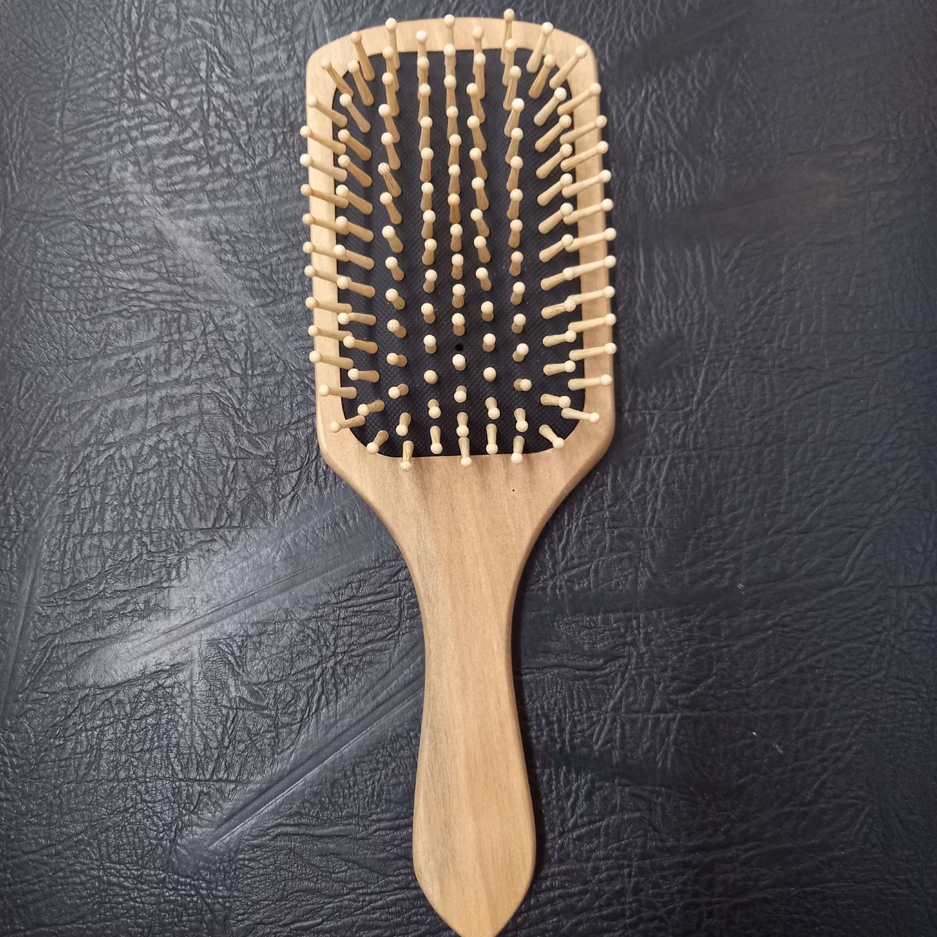 برس چوبی بامبو نوک گرد