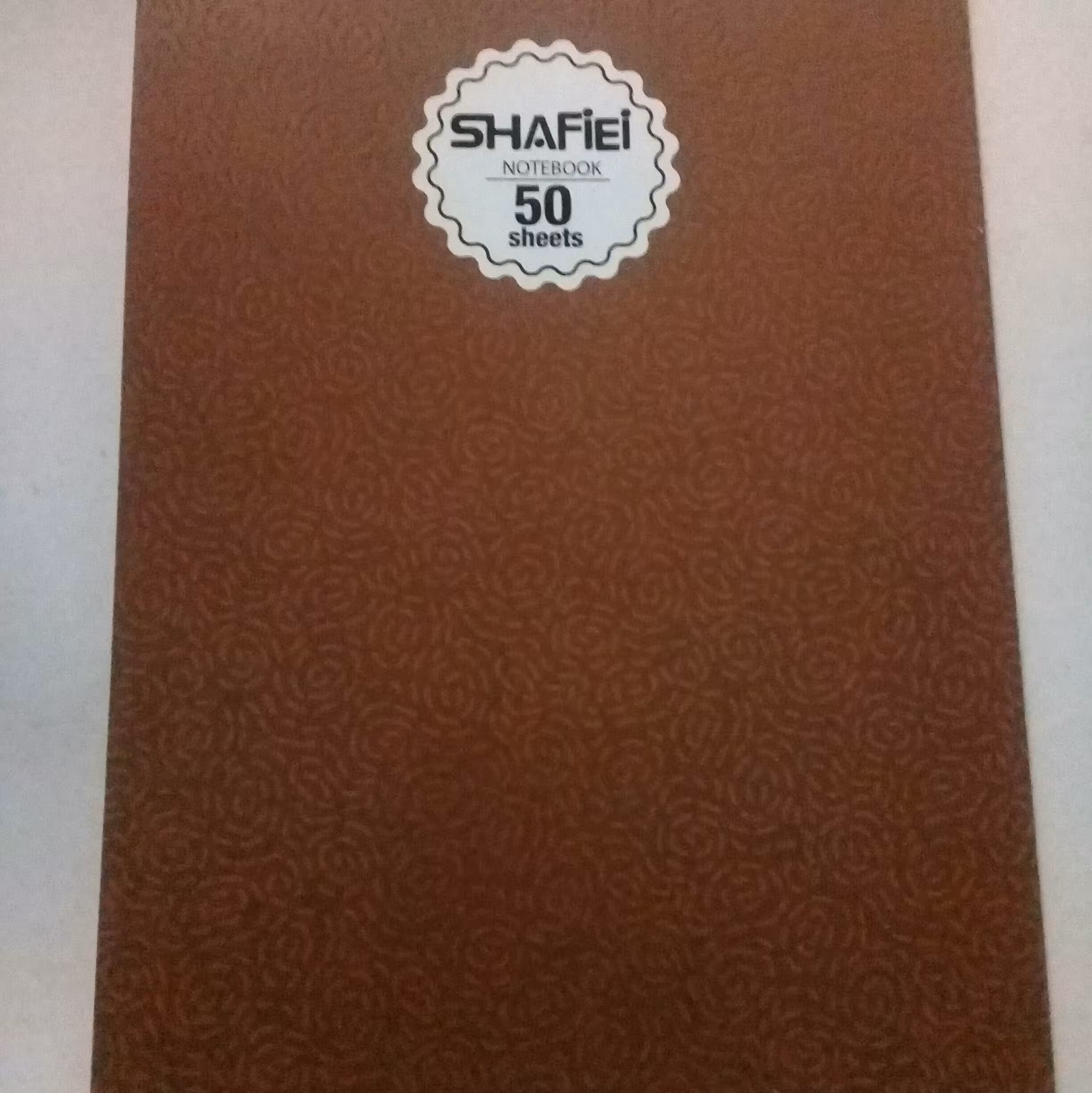 دفتر پنجاه برگ ته چسب
رنگ قهوه ای
برند شفیعی